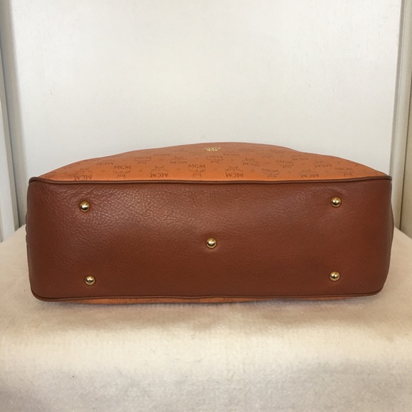 MCM HOBO Shoulder Bag- Tan - Picture 7 of 12